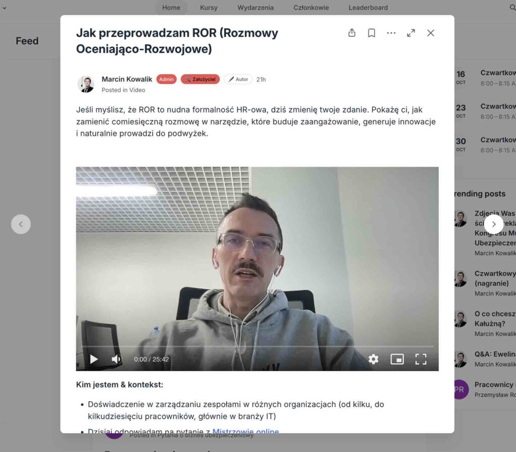 Jak rozmowa z pracownikiem buduje innowacje, prowadzi do rozwoju pracownika i daje szanse na większą sprzedaż